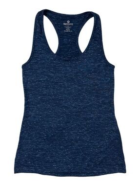 90 Degree by Reflex Blue Racerback Tank Top Size M Athletic Workout